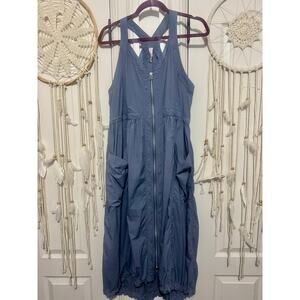Daily Practice by Anthropologie Zip-Front Bubble Hem Dress